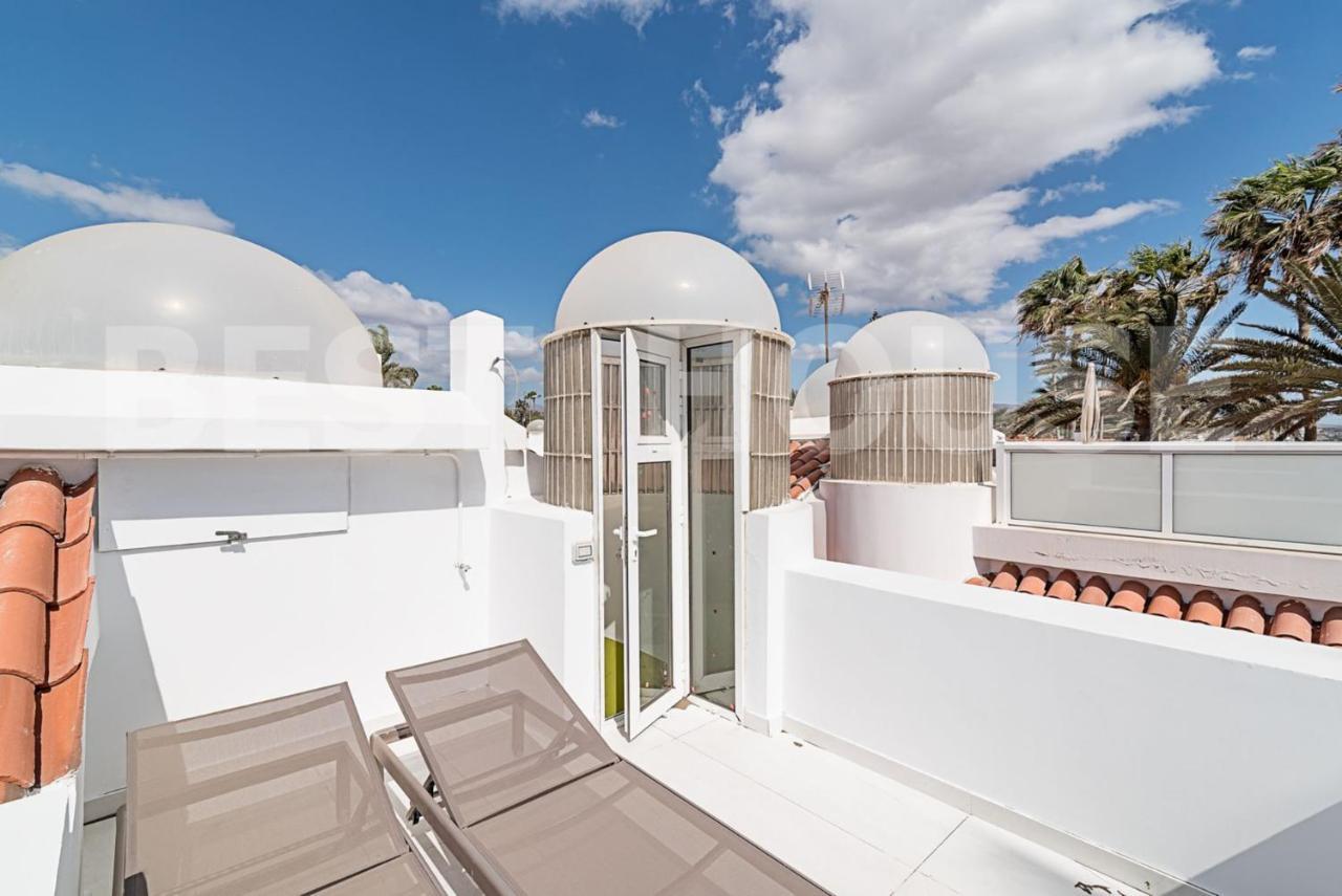 Stunning Bungalow At The Sand Dunes Of Maspalomas Playa del Inglés Buitenkant foto